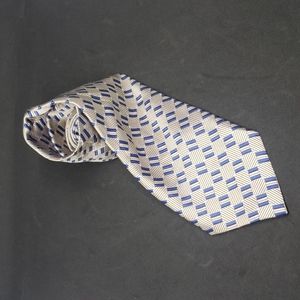 Nautica gold silk tie